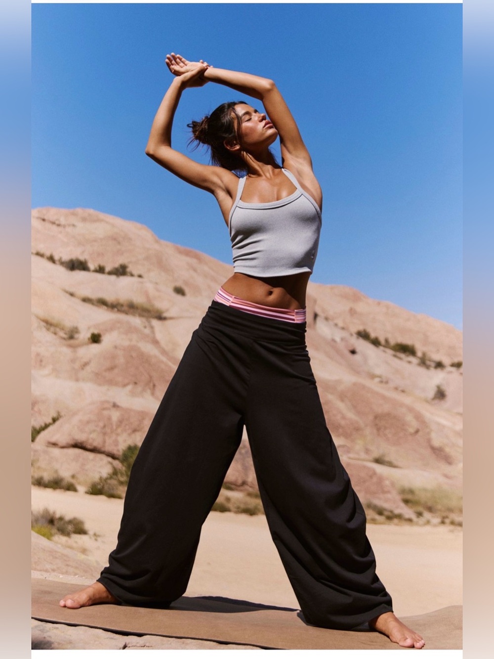 FP Movement Hot Shot Easy Pants in Solid Black